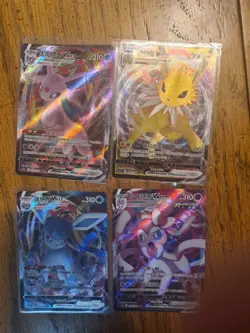 Pokemon Card Lot Eevees And More, Assorted Languages - Image 1