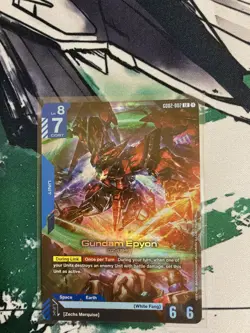 Gundam Epyon (LR) GD02-002 - Gundam TCG Card Game - Dual Impact *English - Image 1