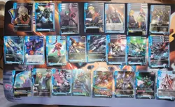 Gundam Card Game GD02 Small Blue lot U/C/R/LR - Image 1