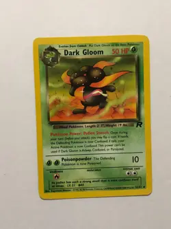Pokemon Card Team Rocket Dark Gloom 36/82 Excellent Condition - Image 1