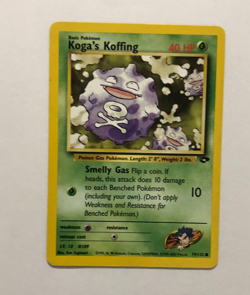 Pokemon Card Gym Challenge Koga's Koffing 79/132 Excellent Condition - Image 1
