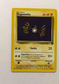 Pokemon Card Team Rocket Magnemite 60/82 Excellent Condition - Image 1