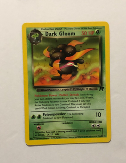 Pokemon Card Team Rocket Dark Gloom 36/82 Excellent Condition - Image 1