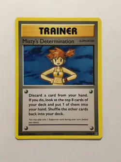 Pokemon Card XY Evolutions Misty's Determination 80/108 Near Mint - Image 1