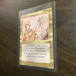 Jerrard of the Closed Fist 1994 MTG Legends Multi-Color Uncommon Creature - Image 2