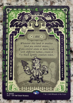 MTG Secret Lair Encyclopedia of Magic the Gathering Field of the Dead RARE (c) - Image 1