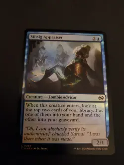 NM Foil Sibsig Appraiser, MTG, Tarkir Dragonstorm, Magic the Gathering, 56 - Image 1