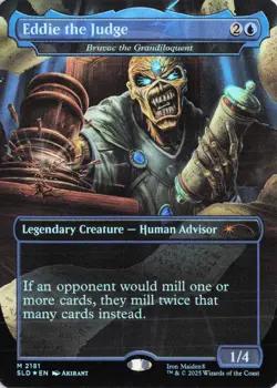 Eddie the Judge - Bruvac the Grandiloquent (Rainbow Foil), #2181, SLD, Foil - Image 1
