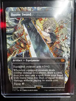 Buster Sword (Borderless) Final Fantasy Regular - Image 1