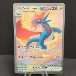 Salamence ex #187 Journey Together Pokemon 2025 Special Illustration Rare - Image 1