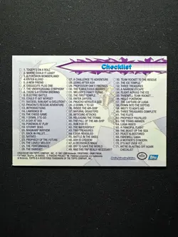 2000 Topps Pokemon The Movie 2000 Lugia Checklist Non Holo Foil - Image 2