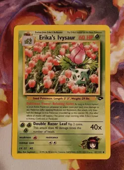 Erika's Ivysaur - 41/132 - Gym Challenge - Unlimited - 2000 - WOTC - Pokemon TCG - Image 1