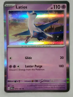 Latios #73/182 Paradox Rift 2023 Rare Holo Pokemon TCG - Image 1