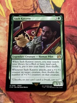Sazh Katzroy - FIN - MTG - EN - NM - 0199 - Image 1