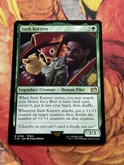 Sazh Katzroy - FIN - MTG - EN - NM - 0199 - Image 2
