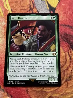 Sazh Katzroy - FIN - MTG - EN - NM - 0199 - Image 3