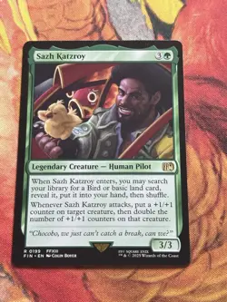 Sazh Katzroy - FIN - MTG - EN - NM - 0199 - Image 4