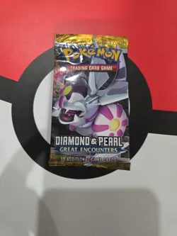 Pokemon Diamond & Pearl Great Encounter Booster Pack | Factory Sealed Palkia - Image 1