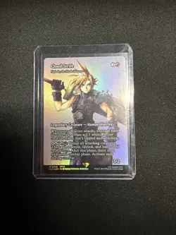 Cloud Strife - Najeela, the Blade-Blossom (Showcase) Final Fantasy: Foil NM ✅ - Image 1