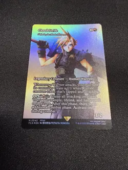 Cloud Strife - Najeela, the Blade-Blossom (Showcase) Final Fantasy: Foil NM ✅ - Image 4