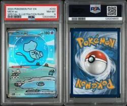 2024 Bubble Mew | Paldean Fates Special Illustration Rare-PSA 8 | Pokemon #232 - Image 5