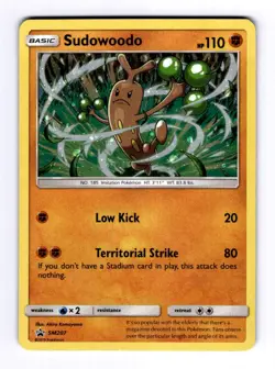 Sudowoodo - SM207 SM Promos #SM207 (2017) Promo Holo NM Pokemon - Image 1