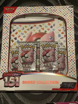 Nintendo Pokemon TCG Scarlet & Violet - 151 Binder Collection - 4 Packs SEALED 820650853142 - Image 1