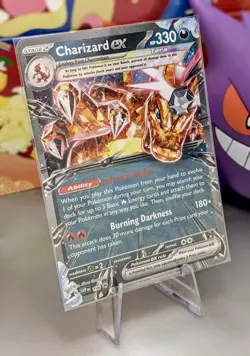 Charizard EX 196 Black Star Promo - Pokemon Scarlet & Violet - Holo - Image 4