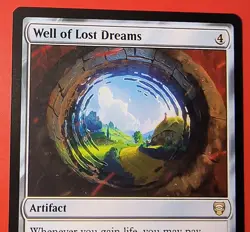 MTG, MAGIC: WELL OF LOST DREAMS , COMMANDER, LTC UNPLAYED RARE #0291 - Image 2