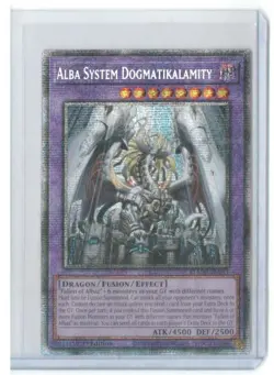 Yu-Gi-Oh! TCG Alba System Dogmatikalamity BLMM-EN011 Starlight Rare PACK FRESH - Image 1