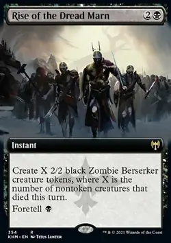 Magic the Gathering MTG Rise of the Dread Marn (354) Kaldheim LP - Image 1