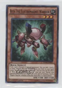 Beta the Electromagnet Warrior 1st Ed. YuGiOh Structure Deck: Yugi Muto - Image 1