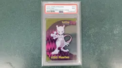 PSA MINT 9 - #150 MEWTWO - 2000 Topps Pokemon - TV Animation Clear Card #PC5 - Image 1