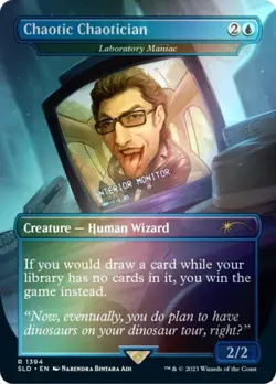 Chaotic Chaotician - Laboratory Maniac (Rainbow Foil) -Foil Near Mint MTG - Image 1