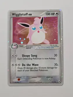 Wigglytuff EX 101/101 Hidden Legends Rare Holo Pokemon Card 2004 - EX/Near Mint - Image 1