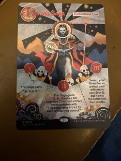 HALO FOIL Urza’s Saga Secret Lair Encyclopedia Magic The Gathering - Image 3
