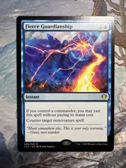 17 Fierce Guardianship Commander 2020 (C20) #035 Near Mint (NM) Never Played MTG - Image 3