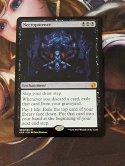 MTG Sticker CEDH Necropotence - Image 1