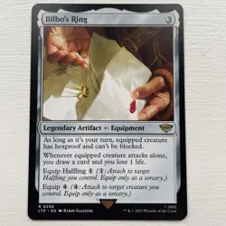 Magic the Gathering - Bilbo's ring | Normal | Lord of the rings | Rare | MTG NM - Image 1