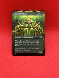 Eternal Witness Borderless - Double Masters 2022 - MTG - Near Mint - Image 1
