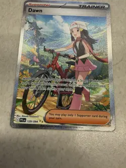 Dawn SIR 2025 Pokemon Phantasmal Flames English Card Full Art 129/094 IN-HAND ? - Image 3