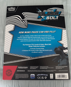 Pokemon Scarlet Violet Black Bolt Binder Collection Lot Of 2 - Image 2
