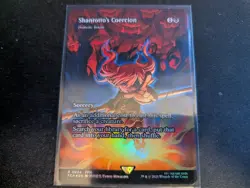 MTG Magic the Gathering FOIL Diabolic Intent / Shantotto's Coercion FCA! - Image 1