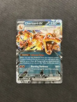 Pokemon TCG Charizard ex 125/197! NM Condition! See Description! - Image 1