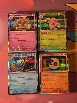 Pokemon TCG Mega Evolution Stamped Build and Battle Decks Set of 4 - Sealed - Image 1
