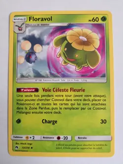 Carte Pokemon - Floravol 13/214 - SL08 : Tonnerre Perdu - Image 1