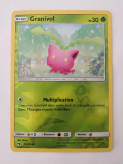 Carte Pokemon - Granivol reverse 11/214 - SL08 : Tonnerre Perdu - Image 1