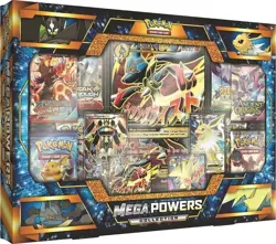 XY Pokemon Mega Powers Collection Box Sealed Box XY BOOSTER Pack of 2 Today Deal - Image 1