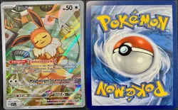 Evoli 173 Pokemon Karmesin & Purpur Black Star Promo SVP Holo 2025 NM Deutsch - Image 2