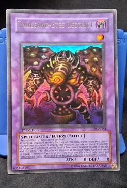 YUGIOH THOUSAND EYES RESTRICT ULTRA RARE 1ST EDITION PSV-084 NM - Image 1